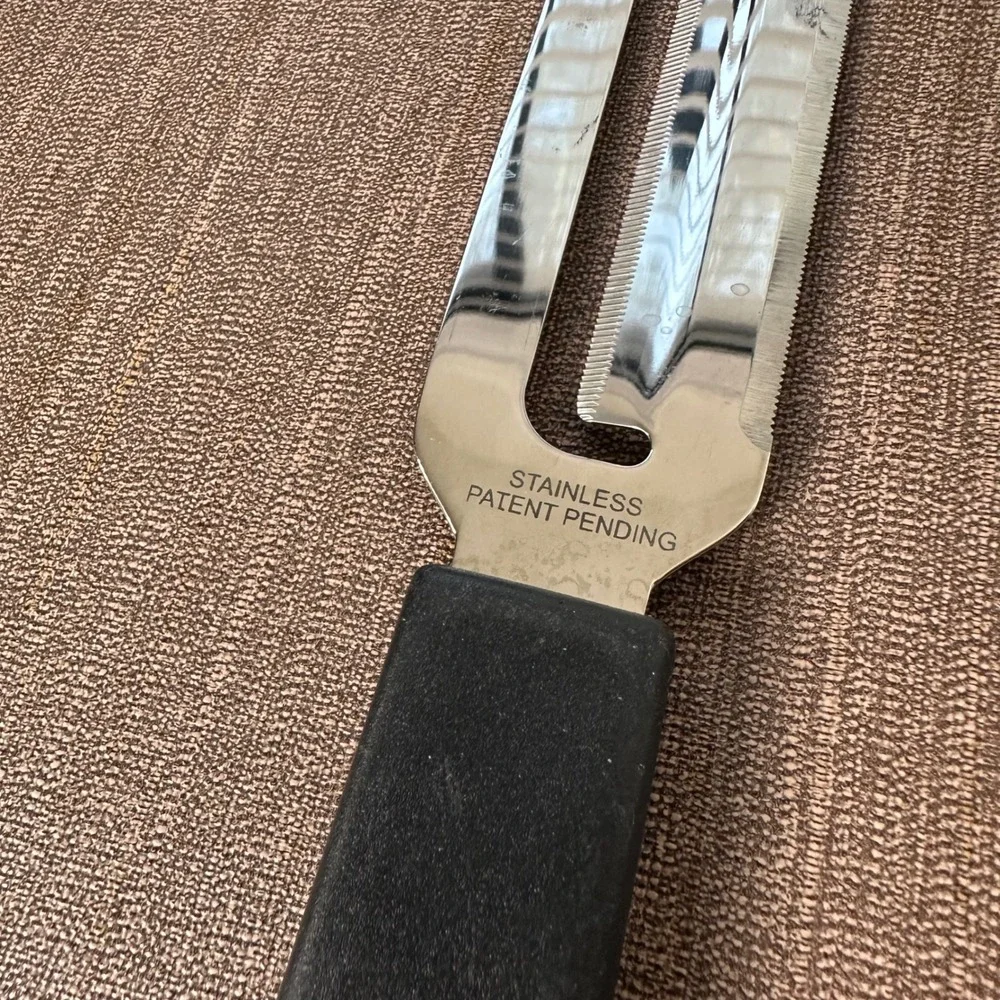 Vintage Pampered Chef All Purpose Slicer Cheese Vegetable Peeler Black